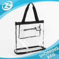 Simple Style Customized Clear Promotional PVC Holiday Beach Tote Bag